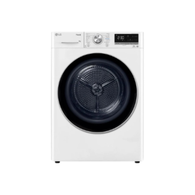 LG Dryer Machine | RH80V9AV3N | Energy efficiency class C | Front loading | 8 kg | LED | Depth 69 cm | Wi-Fi | White