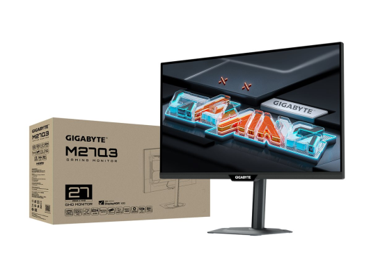 Gigabyte | M27Q3 EK | 27 " | IPS | QHD | 300 Hz | 1 ms | 2560 x 1440 pixels | 400 cd / m² | HDMI ports quantity 2