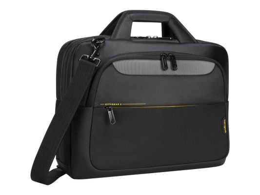 Targus CityGear | Topload Laptop Case | Fits up to size 15-17.3 " | Laptop Case | Black | Shoulder strap