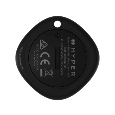 Hyper | HyperShield Universal Find My Locator / Tracker | HS5800BKGL | Black