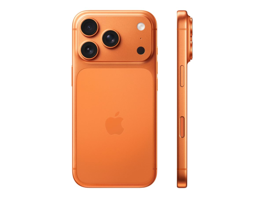 Apple iPhone 17 Pro | Cosmic Orange | 6.3 " | Super Retina XDR display | 2622 x 1206 pixels | A19 Pro | Internal RAM 12 GB | 256 GB | Dual SIM | 5G | Main camera resolution 48+48+48 MP | Secondary camera resolution 18 MP | iOS
