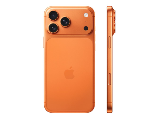 Apple iPhone 17 Pro Max | Cosmic Orange | 6.9 " | Super Retina XDR display | 2868 x 1320 pixels | A19 Pro | Internal RAM 12 GB | 512 GB | Dual SIM | 5G | Main camera resolution 48+48+48 MP | Secondary camera resolution 18 MP | iOS 