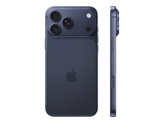 Apple iPhone 17 Pro Max | Deep Blue | 6.9 " | Super Retina XDR display | 2868 x 1320 pixels | A19 Pro | Internal RAM 12 GB | 256 GB | Dual SIM | 5G | Main camera resolution 48+48+48 MP | Secondary camera resolution 18 MP | iOS | 