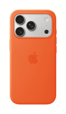 Apple Case with MagSafe | Apple | iPhone 17 Pro | Silicone | Orange
