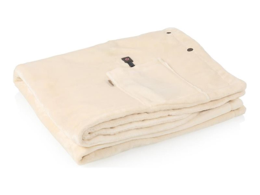 Tristar Cordless heating blanket, 150 x 80 cm | BW-4787 | Number of heating levels 3 | Number of persons 1 | Washable | Fleece | 10 W | Grey