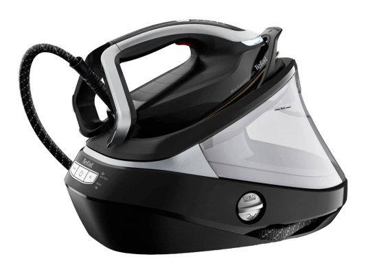 TEFAL | Pro Express Vision GV9821 | 3000 W | 1.2 L | 9 bar | Auto power off | Vertical steam function | Calc-clean function | Black