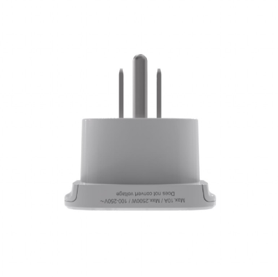 Gembird World to US power adapter plug, 10 A | A-AC-USMINTF | Travel adapter