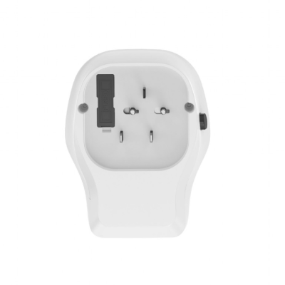 Gembird Universal travel power adapter, 20 W | TPA-1A2C20-02-W