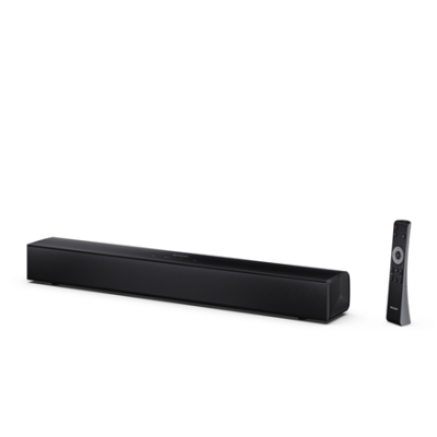 Sharp Compact 2.0 Soundbar | HT-SB121 | 120 W | Bluetooth | Black | Wireless connection