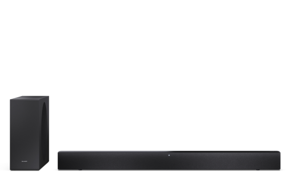 Sharp 2.1 Dolby Atmos / DTS Virtual:X Soundbar with Slim Wireless Subwoofer | HT-SBW310 | 330 W | Bluetooth | Black | Wireless connection