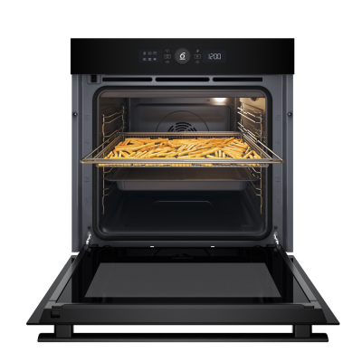 Whirlpool Oven | WOI4S8PM0SBA | 73 L | Electric | Pyrolytic / Hydrolytic | Electronic | Steam function | Height 59.7 cm | Width 59.5 cm | Black
