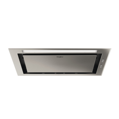 Whirlpool Hood | WCT3 63F LTX | Built-in | Energy efficiency class B | Width 51.4 cm | 430 m³ / h | Electronic | LED | Inox