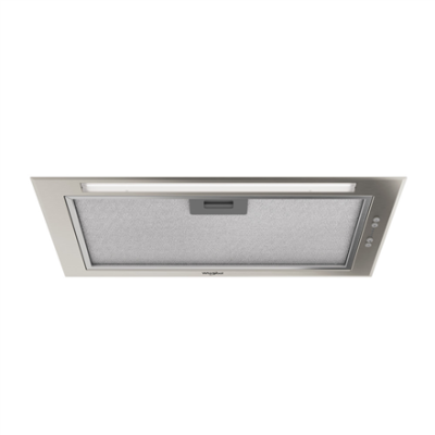 Whirlpool Hood | WCTH 63F LEB X | Built-in | Energy efficiency class B | Width 51.4 cm | 435 m³ / h | Electronic | LED | Inox
