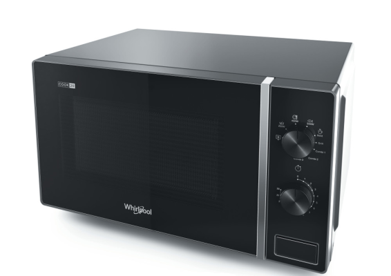 Whirlpool MWP 103 SB | Free standing | 20 L | 700 W | Grill | Black / Silver