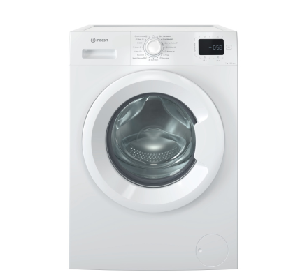 INDESIT Washing machine | IM 762 MY TIME EE | Energy efficiency class A | Front loading | Washing capacity 7 kg | 1200 RPM | Depth 50 cm | Width 60 cm | Display | Digit | Steam function | White