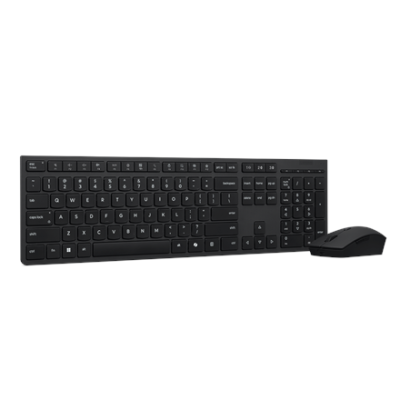 Lenovo Professional Wireless Rechargeable Combo Keyboard and Mouse | Keyboard and Mouse Set | Wireless | Mouse included | Estonian | Bluetooth | Grey