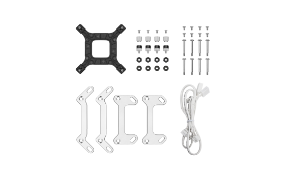 Deepcool Liquid CPU Cooler | LM240 WH | Intel, AMD