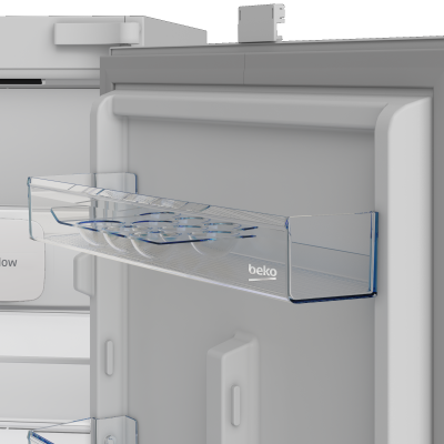 BEKO Refrigerator | B3BCNA294HS | Energy efficiency class E | Built-in | Combi | Height 177.5 cm | No Frost system | Fridge net capacity 194 L | Freezer net capacity 76 L | Display | 37 dB | White