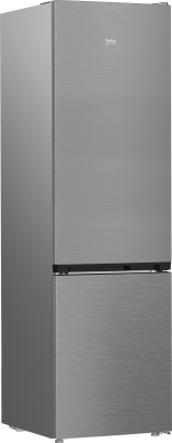 BEKO Refrigerator | B5RCNA416HXB | Energy efficiency class C | Free standing | Combi | Height 203.5 cm | No Frost system | Fridge net capacity 297 L | Freezer net capacity 118 L | Display | 35 dB | Stainless steel