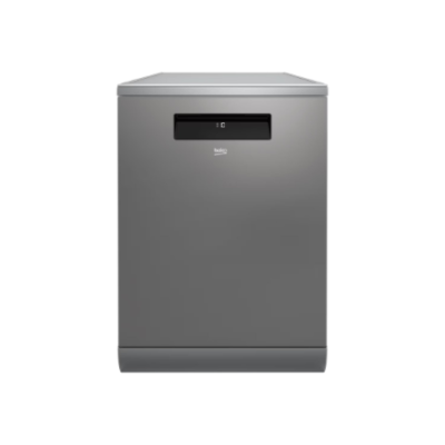 BEKO Dishwasher | DEN48530X | Freestanding | Width 60 cm | Number of place settings 15 | Number of programs 8 | Energy efficiency class D | Stainless steel