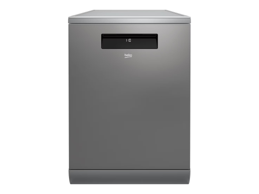 BEKO Dishwasher | DEN48530X | Freestanding | Width 60 cm | Number of place settings 15 | Number of programs 8 | Energy efficiency class D | Stainless steel