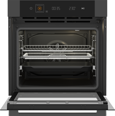 BEKO Oven | MBBIMA10600MTPSWE | 72 L | Electric | Pyrolysis | Touch control | Steam function | Height 59.5 cm | Width 59.4 cm | Black
