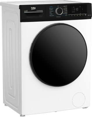 BEKO Washing machine with dryer | BMM5DFO5741WPB | Energy efficiency class A / D | Front loading | Washing capacity 7 kg | 1400 RPM | Depth 52 cm | Width 60 cm | Display | LED | Drying system | Drying capacity 5 kg | Steam function