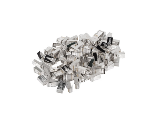 Lanberg | RJ45 Cat. 5 / 5e FTP Plug 8P8C, 100 pcs | Transparent