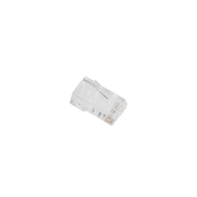 Lanberg | RJ45 CAT.6 UTP Plug 8P8C PASS Through Type, 100 pcs | PLU-6000EZ | Transparent
