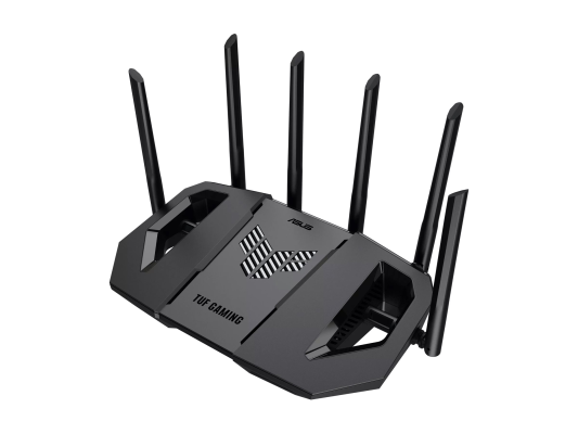 Asus TUF-BE9400 Tri-Band WiFi 7 Gaming Router, EU+UK | 802.11ax | 688 / 2885 / 5764 Mbit / s | Ethernet LAN (RJ-45) ports 3 | Mesh Support Yes | MU-MiMO Yes | 4G / 5G