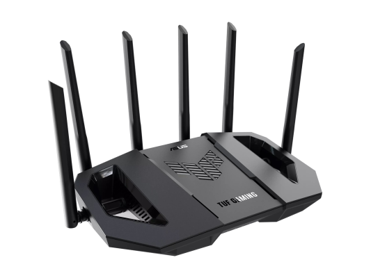 Asus TUF-BE9400 Tri-Band WiFi 7 Gaming Router, EU+UK | 802.11ax | 688 / 2885 / 5764 Mbit / s | Ethernet LAN (RJ-45) ports 3 | Mesh Support Yes | MU-MiMO Yes | 4G / 5G