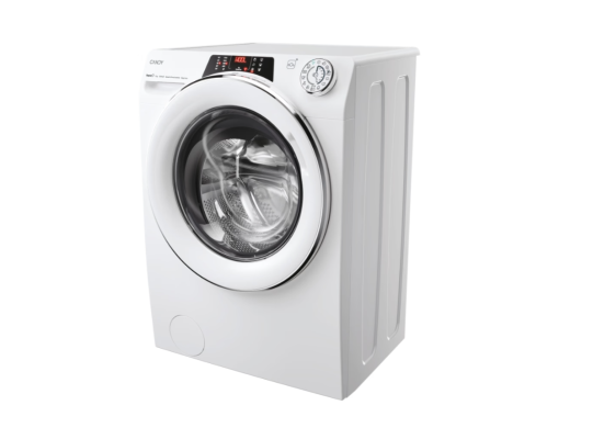 Candy Washing machine | RO41274DWMCT / 1-S | Energy efficiency class A | Front loading | Washing capacity 7 kg | 1200 RPM | Depth 45.4 cm | Width 60 cm | Display | 4-digit | Steam function | Wi-Fi | White