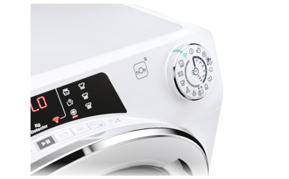 Candy Washing machine | RO41274DWMCT / 1-S | Energy efficiency class A | Front loading | Washing capacity 7 kg | 1200 RPM | Depth 45.4 cm | Width 60 cm | Display | 4-digit | Steam function | Wi-Fi | White