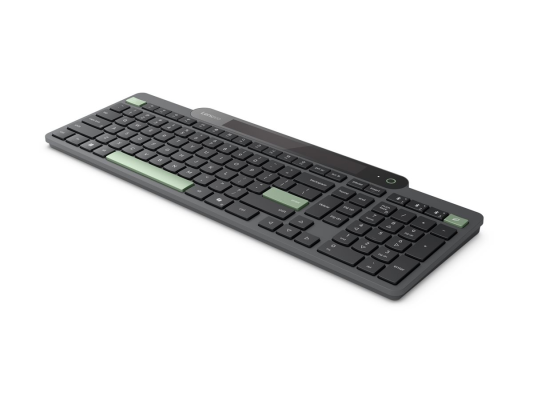 Lenovo Self-Charging Bluetooth Keyboard-US Euro | Keyboard | Bluetooth | US Euro | Black