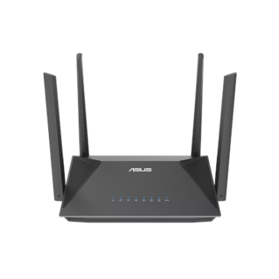 Asus RT-AX52 Pro AX3000 AiMesh wireless router | 802.11ax | 574 / 2402 Mbit / s | Ethernet LAN (RJ-45) ports 3 | Mesh Support Yes | MU-MiMO No | No mobile broadband | Antenna type External