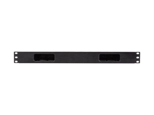 Lanberg 19" Cable managmement 1U, Type A, Plastic | AK-1703-B | Black