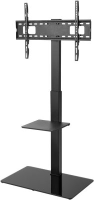 Goobay Floor stand | TV Floor Stand Basic, Size L | Swivel | 37-70 " | Maximum weight (capacity) 40 kg | Black