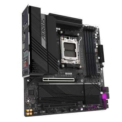 Gigabyte B650M AORUS ELITE (rev. 1.3) | Processor family AMD | Processor socket AM5 | DDR5 | Supported hard disk drive interfaces SATA, M.2 | Number of SATA connectors 4