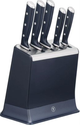 Tefal K297S644 EverSharp Stainless steel 5 pcs Knives Set | TEFAL