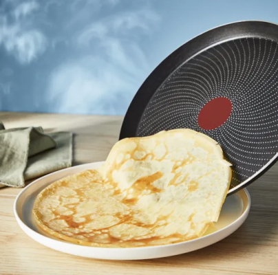 TEFAL Pan | H0563842 | Frying | Diameter 28 cm | Suitable for induction hob | Fixed handle | Black