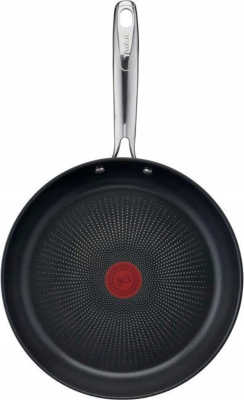 TEFAL Pan | G7320434 Duetto+ | Frying | Diameter 24 cm | Suitable for induction hob | Fixed handle | Black / Silver