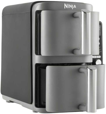 NINJA Double Stack XL Air Fryer | SL400EU | Power 2470 W | Capacity 9.5 L | Black / Grey