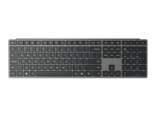 Lenovo 700 Modern Multi-Device Wireless Keyboard-US English | Keyboard | Wireless | US English | Bluetooth | Luna Grey