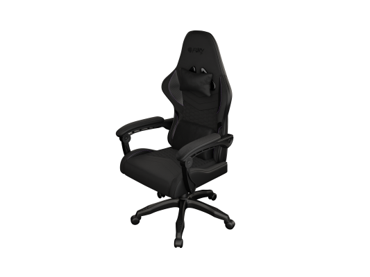 FURY Eco leather, Fabric, Nylon | Gaming Chair | Shinai S4 | Black