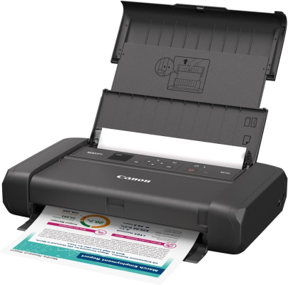 Canon MAXIFY BX110 with battery | Colour | Inkjet | Printer | Maximum ISO A-series paper size A4 | Black