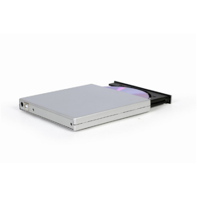 Gembird External USB DVD drive | DVD-USB-021-SV | Interface USB 2.0 | CD / DVD | CD read speed 24 x | CD write speed 24 x | Silver