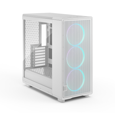 Fractal Design Case | Epoch XL | White TG RGB Clear Tint | ATX | Power supply included No