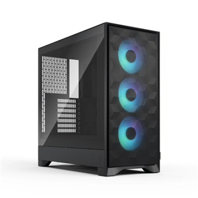 Fractal Design Case | Pop 2 Air | Black TG RGB | ATX | Power supply included No