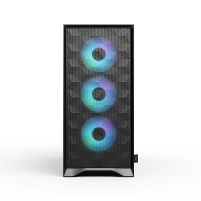Fractal Design Case | Pop 2 Air | Black TG RGB | ATX | Power supply included No