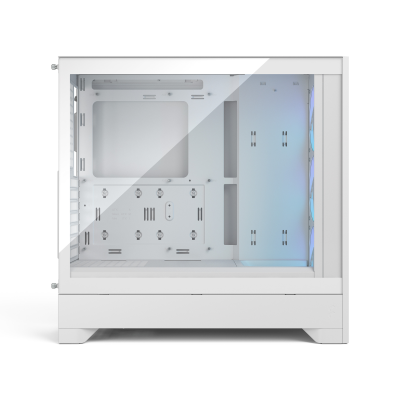 Fractal Design Case | Pop 2 Air | White TG RGB | ATX | Power supply included No